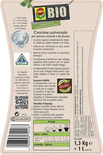 Carica l'immagine nel visualizzatore di Gallery, Compo, Concime Universale Biologico per Piante Orticole e da Frutto, 1 Litro, 9 x 7.9 x 28 cm
