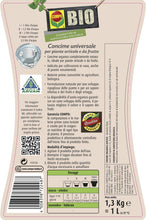 Carica l&#39;immagine nel visualizzatore di Gallery, COMPO CONCIME UNIVERSALE BIOLOGICO PER PIANTE 9.0x7.9x28.0 cm, Marrone - Ilgrandebazar