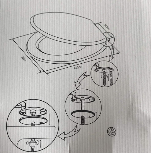 SEDILE COPRIWATER TAVOLETTA BIANCO UNIVERSALE PER BAGNO COPRI WC IN LEGNO - Ilgrandebazar