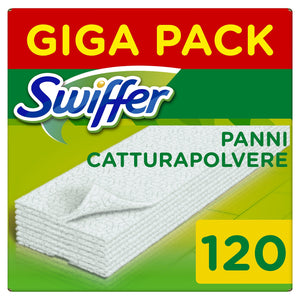 Swiffer Panni di Ricambio per Scopa, Catturare e Intrappolare 3 120 Pezzi - Ilgrandebazar