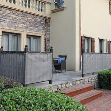 Carica l&#39;immagine nel visualizzatore di Gallery, SONGMICS Frangivista per Recinzione di Giardino, Grigio, 6 x 0,75 m, Grigio - Ilgrandebazar