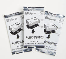 Carica l'immagine nel visualizzatore di Gallery, LIFEPRINT Papier photo 30 - Carta fotografica, Carta fotografica 7,6 x 5 cm, Innovativa tecnologia ZINK ecologica, Faccia adesiva, Stampa senza inchiostro - 30 unità