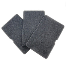 Carica l'immagine nel visualizzatore di Gallery, Beko Grundig 2964840100 - Set di 3 filtri per 240 x 150 x 10 mm, Nero - Ilgrandebazar