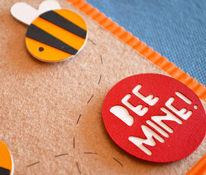 Bee mine - apine simpatiche - San Valentino - innamorati - multicolore - Ilgrandebazar