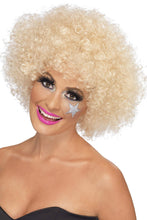 Carica l&#39;immagine nel visualizzatore di Gallery, SMIFFYS Smiffy&#39;s Parrucca Afro Funky Anni &#39;70, Nera, 120g Adulti, Nero,... - Ilgrandebazar