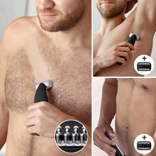 Carica l&#39;immagine nel visualizzatore di Gallery, Philips BG5020/15 Bodygroom Series 5000 Rasoio Corpo Wet&amp;Dry, Utilizzabile Sotto la Doccia con 3 Pettini Rifinitori e Accessorio per la Schiena