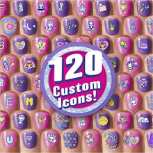 Carica l'immagine nel visualizzatore di Gallery, Cool Maker, GO GLAM Nuova Macchina Decora Unghie, 5 cartucce con decorazioni e ventolina, kit per unghie mani e piedi - dagli 8 anni