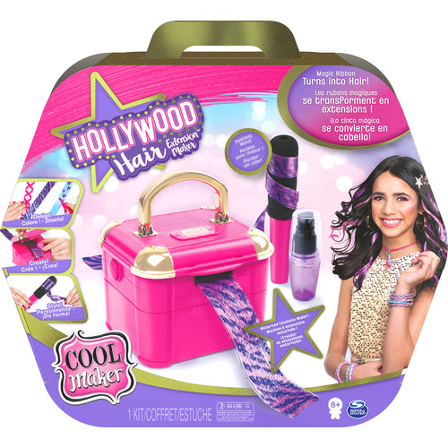 Cool Maker - Hollywood Hair Macchina Crea Extension, 12 Extension Personalizzabili e Accessori, Dagli 8 Anni - 6056639