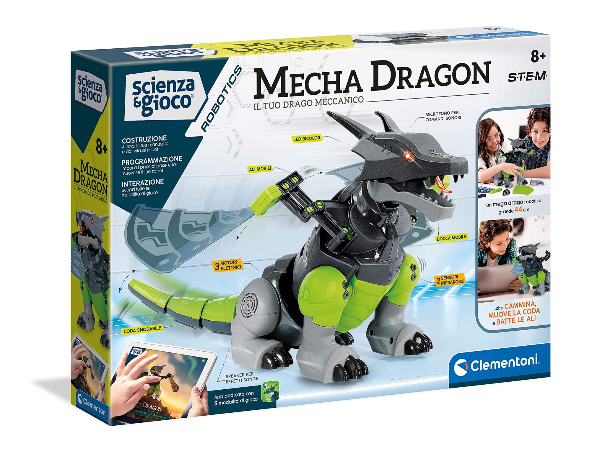 Scienza e gioco Robotics Robot Meccanico Clementoni 19360