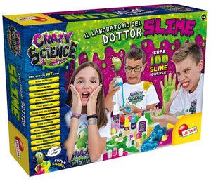 Lisciani Giochi - 77496 Gioco per Bambini Crazy Science il Grande Laboratorio del Dottor Slime