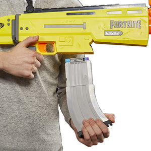 Hasbro Nerf- AR-L (Blaster Scar Ufficiale con 20 dardi Nerf Fortnite), Multicolore, 6.7 x 78.7 x 33.7 cm, E6158EU4