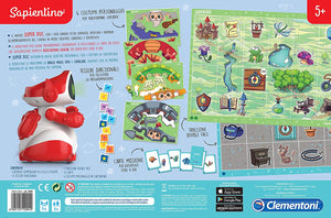 Clementoni - Sapientino - Super Doc, Robot Educativo Parlante per Bambini 5+ Anni, 12094