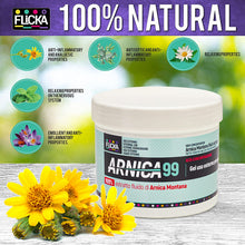 Carica l'immagine nel visualizzatore di Gallery, Arnica per Cavalli uso Umano Extra Forte - Gel con Massima Concentrazione di Arnica Montana, Azione rapida su Muscoli e Articolazioni - 100% Naturale e Made in Italy (500 ML)