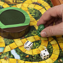 Carica l&#39;immagine nel visualizzatore di Gallery, Jumanji Il Gioco, in legno massiccio, il classico gioco da tavolo di avventura per famiglie e bambini dagli 8 anni in su, 6062356 In legno - nuova versione