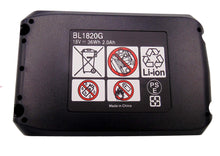 Carica l&#39;immagine nel visualizzatore di Gallery, FengWings® 18V 2.0Ah BL1813G BL1820G BL1811G 195608-4 2000mAh, Nero - Ilgrandebazar