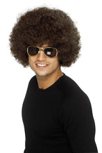 Carica l&#39;immagine nel visualizzatore di Gallery, SMIFFYS Smiffy&#39;s Parrucca Afro Funky Anni &#39;70, Nera, 120g Adulti, Nero,... - Ilgrandebazar