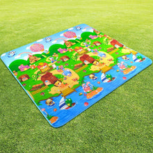 Carica l'immagine nel visualizzatore di Gallery, StillCool Tappeto Ripiegabile con Animali Tappetino Gioco per Bambini Gioco Doppia Faccia Impermeabile Grande per Casa e All'aperto