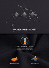 Carica l&#39;immagine nel visualizzatore di Gallery, Libin Leggings Termici da Donna Inverno Leggings con Fodera in Pile Resistente all&#39;Acqua Pantaloni Caldi Vita Alta Leggings da Trekking con Tasche, Nero, M