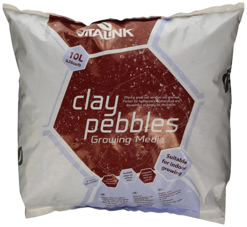 Vitalink Clay 02-050-105 Ciottoli di Argilla, Busta da 10 L - Ilgrandebazar