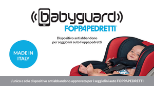 Foppapedretti Babyguard Dispositivo Antiabbandono, Nero