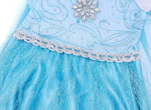 Carica l&#39;immagine nel visualizzatore di Gallery, AmzBarley Vestito da Principessa Regina delle Nevi Abito 3-4 anni, Blu - Ilgrandebazar