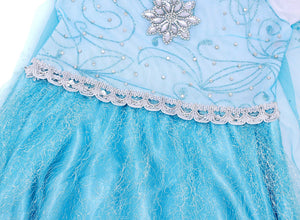 AmzBarley Vestito da Principessa Regina delle Nevi Abito 3-4 anni, Blu - Ilgrandebazar
