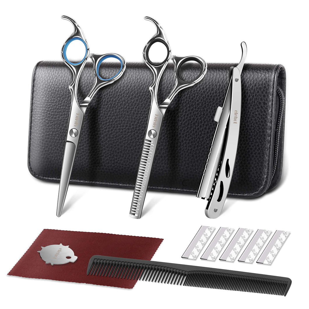 Forbici Parrucchiere Kit Professionale 6 Pollici per Forbici... - Ilgrandebazar