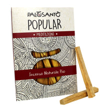 Carica l&#39;immagine nel visualizzatore di Gallery, Palo Santo Legnetti - Popular Ayabaca - Raccolti in Modo Etico e Sostenibile - Confezione Convenienza 9 Paletti - Palo Santo Incenso Originale in Paletti - Legno Naturale 100% Bursera Graveolens Perù