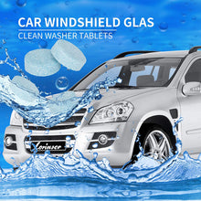 Carica l'immagine nel visualizzatore di Gallery, Wemk 30Pcs Liquido lavavetri Pastiglie Effervescenti, Car Parabrezza Pulizia Accessori per Auto Detergente per vetri Auto Solid Wiper, Rispetto dell'ambiente, Risparmiare