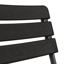 Carica l&#39;immagine nel visualizzatore di Gallery, Vanage VG-8717 Set Sedie, Plastica HDPE, Nero, 55 x 46 55 x 46 x 81 cm, Nero - Ilgrandebazar