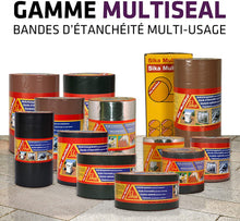 Carica l'immagine nel visualizzatore di Gallery, Sika 3731 Multiseal nastro di tenuta a freddo, autoadesiva, 75 mm x 10 m, colore: grigio