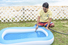 Carica l'immagine nel visualizzatore di Gallery, Jilong Fun Piscina Baby Rettangolare con Fondo 163x103,5x25 cm, Blu - Ilgrandebazar