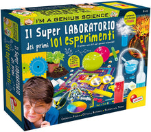 Carica l&#39;immagine nel visualizzatore di Gallery, Lisciani Giochi - I&#39;m Genius Super Laboratorio dei Primi 101 Esperimenti, Multicolore, 8 - 12 anni, 69330 Laboratorio dei Primi 101 Esperimenti Single
