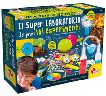 Carica l&#39;immagine nel visualizzatore di Gallery, Lisciani Giochi - I&#39;m Genius Super Laboratorio dei Primi 101 Esperimenti, Multicolore, 8 - 12 anni, 69330 Laboratorio dei Primi 101 Esperimenti Single