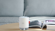 Carica l'immagine nel visualizzatore di Gallery, SmartDevil Umidificatore,Mini Umidificatore a Ultrasuoni,Auto Grigio