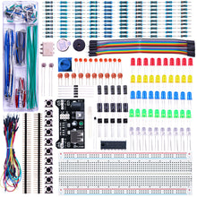 Carica l&#39;immagine nel visualizzatore di Gallery, Elegoo Kit Elettronico con Breadboard di 830 Punti, Cavetti, Modulo Set A - Ilgrandebazar