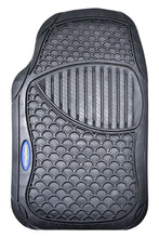Carica l'immagine nel visualizzatore di Gallery, Goodyear GOD9020 1 Set di tappeti in Gomma 4 Pezzi ritagliabili Nero, Nero - Ilgrandebazar
