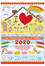 Carica l&#39;immagine nel visualizzatore di Gallery, Calendario Agenda della Famiglia 2020 - My Family - Ilgrandebazar