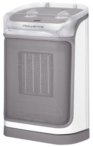 Rowenta SO9280 Excel Aqua Safe Termoventilatore Ceramico, Grigio/Bianco - Ilgrandebazar