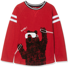 Carica l&#39;immagine nel visualizzatore di Gallery, Hatley Raglan Tee Maglia a Maniche Lunghe, Blu (Dinos Rule 400), 6 Anni... - Ilgrandebazar