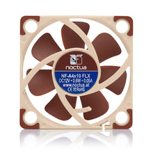 Carica l&#39;immagine nel visualizzatore di Gallery, Noctua NF-A4X10 FLX, Ventola Silenziosa di Qualità Premium, 40x10mm, Marrone - Ilgrandebazar