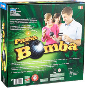 Giochi Uniti- Passa la Bomba Gioco di Divertimento, Multicolore, GU034/2