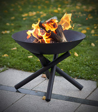 Carica l&#39;immagine nel visualizzatore di Gallery, Gartenfreude Home Design - Braciere da Giardino, 50 x 50 x 35 cm, Nero