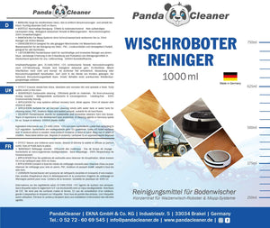 PANDACLEANER® - Detergente per robot lavapavimenti, 1000 ml, concentra –