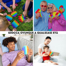 Carica l&#39;immagine nel visualizzatore di Gallery, Somiler Pop It Unicorno | Bubble Fidget Toy | Gioco Antistress Rilassante per Adulti e Bambini Fidget Toy Tascabili Multicolore (Rainbow Unicron) RainbowUnicron