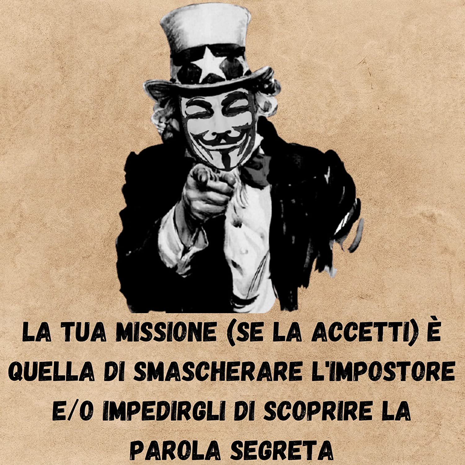 L'Impostore - Riesci a scoprirlo? Bluff, creatività, gioco di parole e –