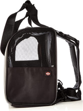 Carica l'immagine nel visualizzatore di Gallery, Trixie 2882 Connor - Zaino per trasporto cane/gatto, Poliestere, Nero/grigio, 42 × 29 × 21 cm