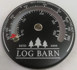 log-barn magnetico stufa bruciatore e termometro - Ilgrandebazar