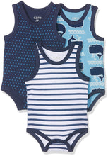 Carica l&#39;immagine nel visualizzatore di Gallery, Care Bach, Body Bimbo 0-24 (Pacco da 3), Multicolore (Dunkel Blau), 62 - Ilgrandebazar