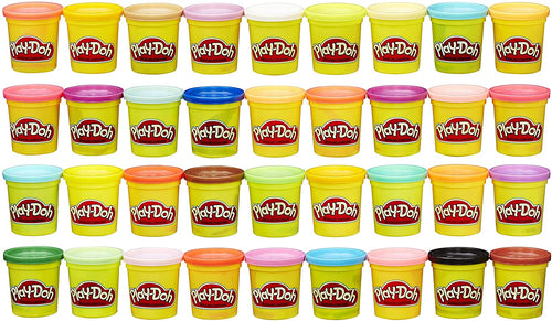 Hasbro Play-Doh-Play-Doh Mega Pack da 36 Vasetti, 36834F02